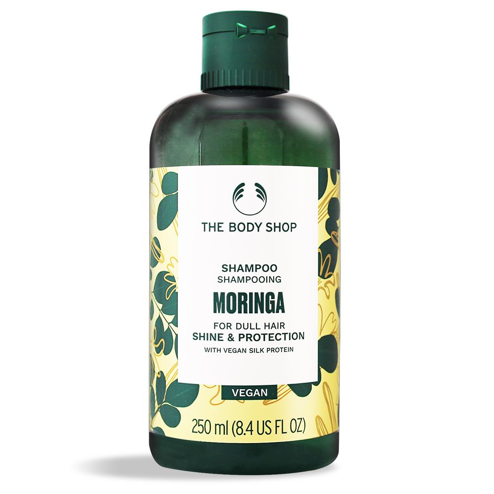 The Body Shop 美體小舖  辣木籽亮采洗髮精(250ml)-國際航空版
