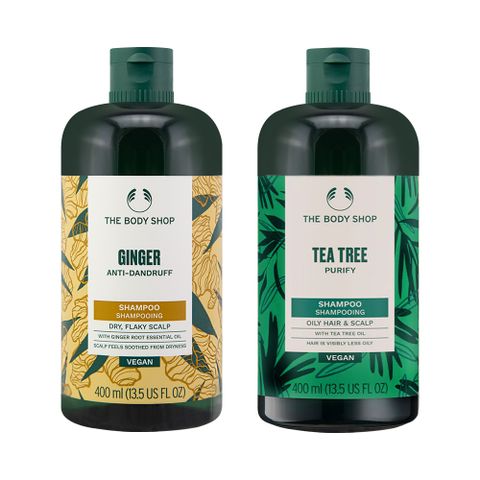 THE BODY SHOP 洗髮精 400ml