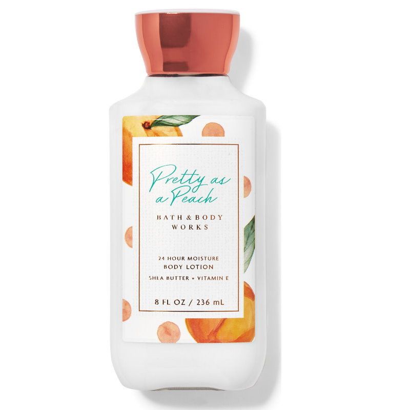 Bath & Body Works 《 BBW 》香水身體乳液【美麗蜜桃】Pretty as a peach 236ml