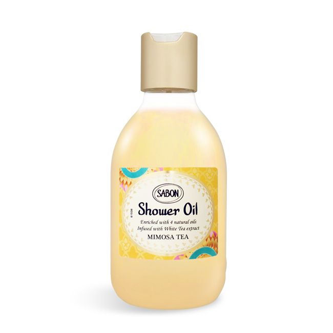 SABONShower OilEnriched with 4 natural oilsInfused with White Tea MIMOSA TEA