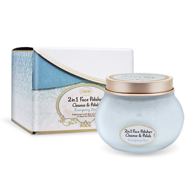 SABON2in Face eCleanse & PolishEnergizing    of 1 Sea 2in1 Face PolisherCleanse & PolishEnergizing