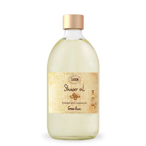 SABON 以色列綠玫瑰沐浴油(500ml)-國際航空版