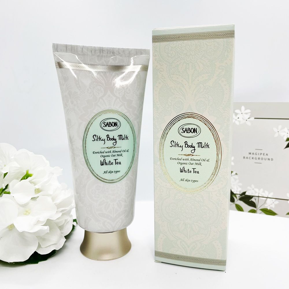 SABON  白茶絲綢身體乳液(200ml)(管裝)-國際航空版