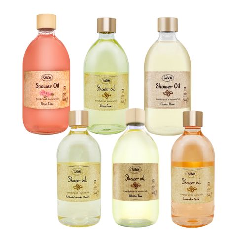 【SABON】沐浴油 500ml (西西里柑橘/玫瑰茶語/以色列綠玫瑰/經典)