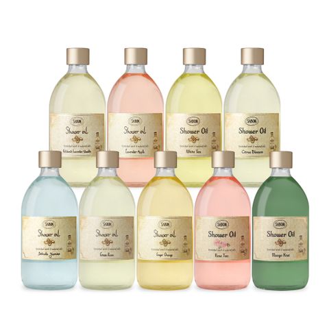 SABON 沐浴油 500ml 百貨公司貨 (經典/玫瑰茶語/以色列綠玫瑰/白茶/茉莉花語 等)