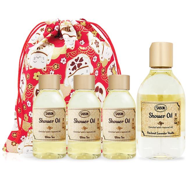 SABON Oil   White TeaSABON Oil   White TeaSABON Oil   White TeaSABONShower Oil with 4  Patchouli Lavender
