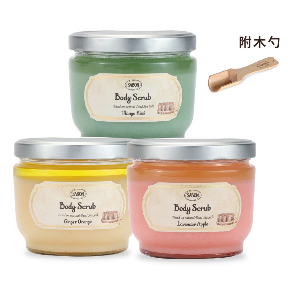 SABON 身體磨砂膏 600g 短效即期 香味任選★附贈木勺 (國際航空版)