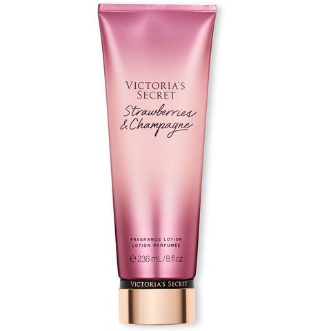 《Victoria’s Secret維多利亞的秘密》香氛身體乳液-Strawberries Champagne【草莓香檳】236ml