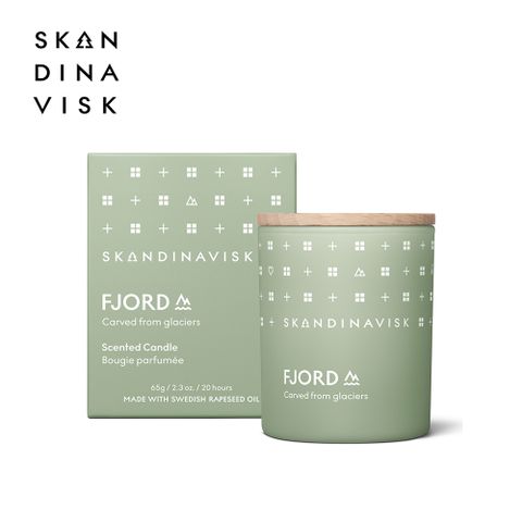 丹麥 Skandinavisk 香氛蠟燭 200g - FJORD 風之耳語