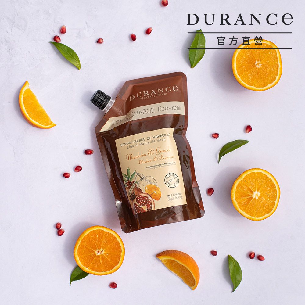 DURANCE 朵昂思  精油馬賽液態皂補充包(500ml)-多款可選-公司貨