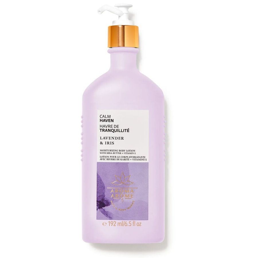 Bath & Body Works 《 BBW 》芳香療法精油乳液【薰衣草鳶尾花】Lavender Iris 192ml