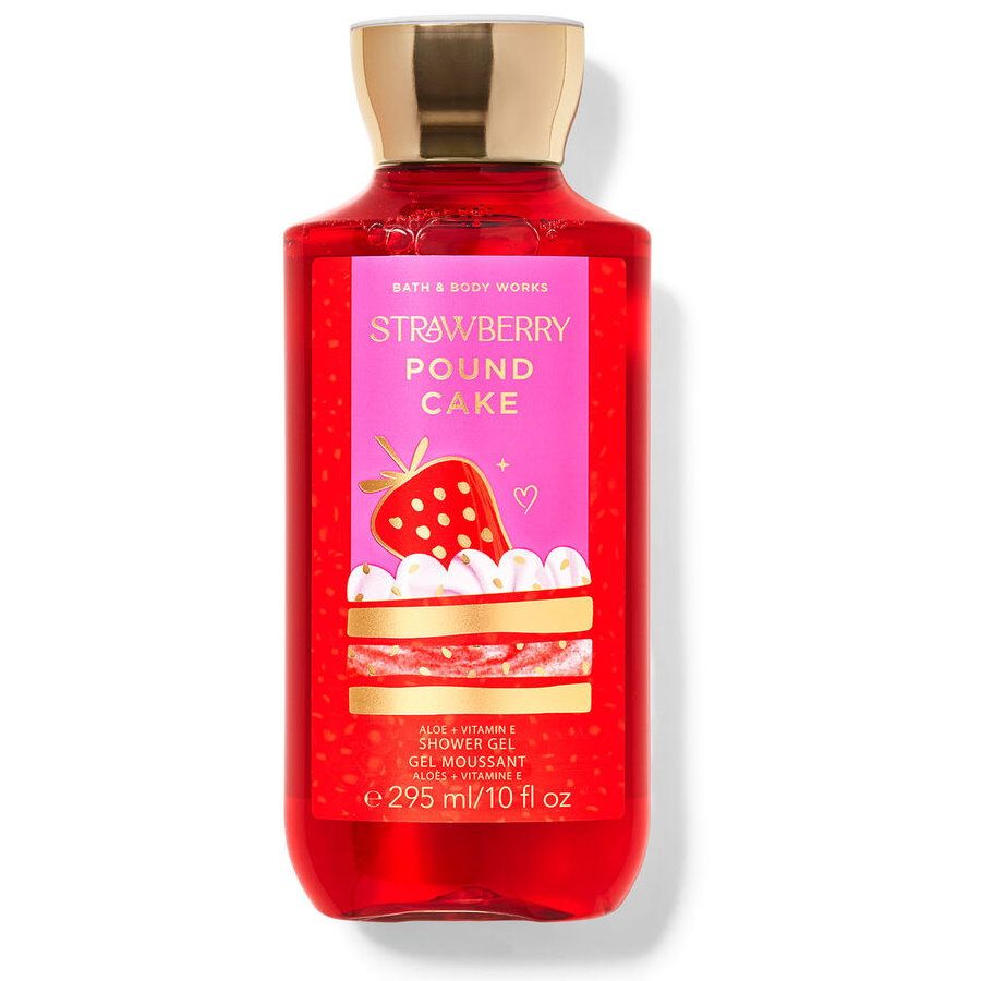 Bath & Body Works BBW 》香水沐浴精【草莓磅蛋糕】Strawberry Pond