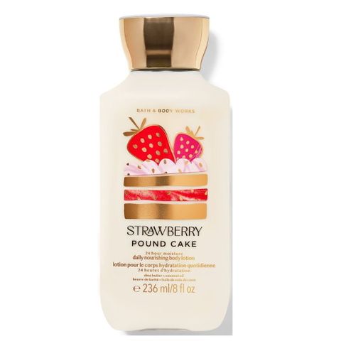 Bath & Body Works 《 BBW 》香水身體乳液【草莓磅蛋糕】Strawberry Pond Cake 236ml