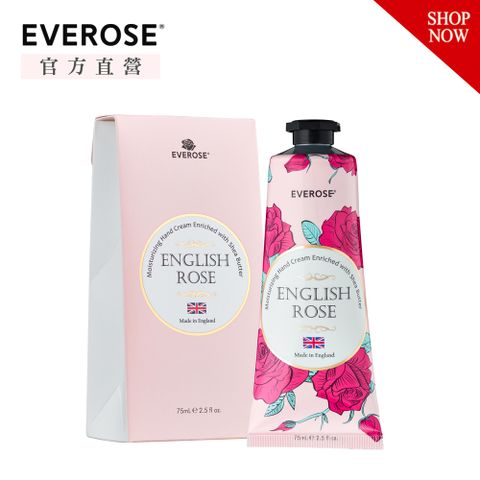 Everose 愛芙蓉 英國玫瑰 香水護手霜75mL