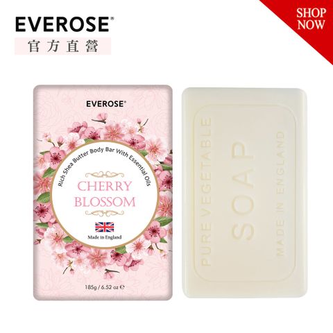 Everose 愛芙蓉 日本櫻花 香水柔嫩皂 185克