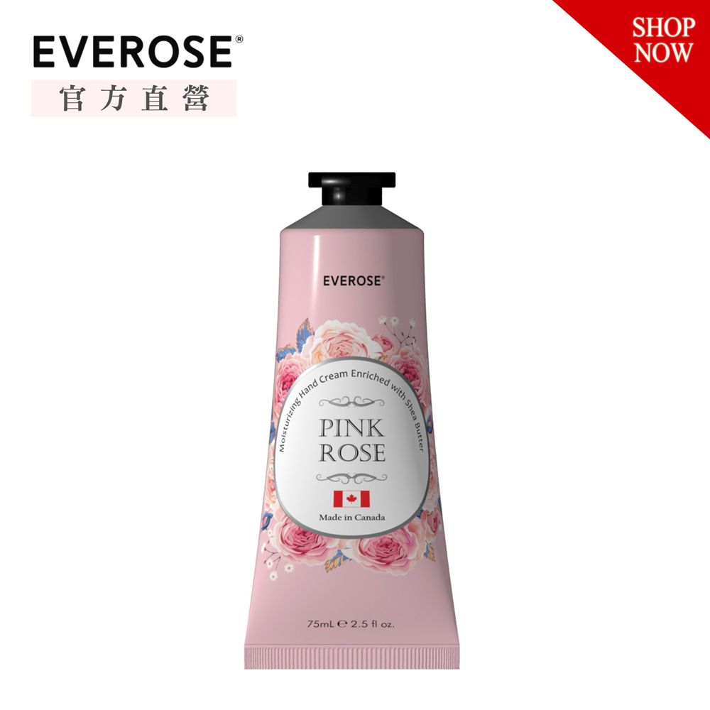 Everose 愛芙蓉 薔薇玫瑰 香水護手霜 75mL