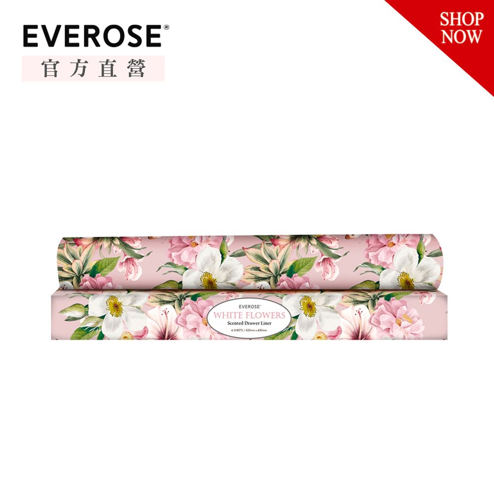 Everose 愛芙蓉 白麝香 芳香襯紙 (6張入)