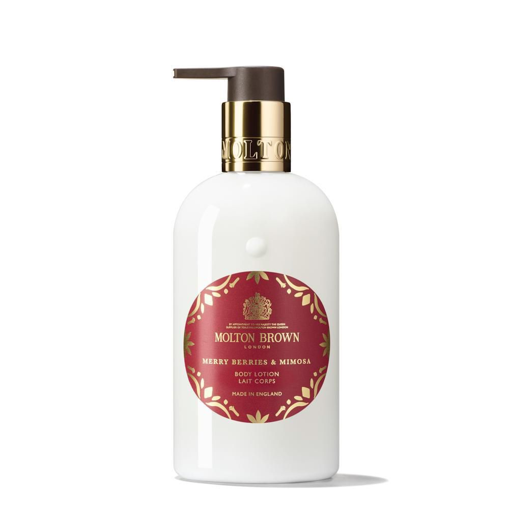 Molton Brown  耶誕紅莓&含羞草護膚乳液 300ml