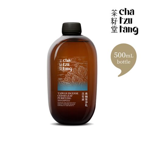 茶籽堂 肖楠葉淨化洗髮露替換瓶500mL