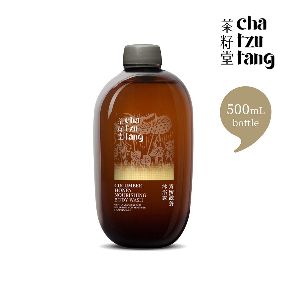 茶籽堂 青蜜滋養沐浴露替換瓶500mL