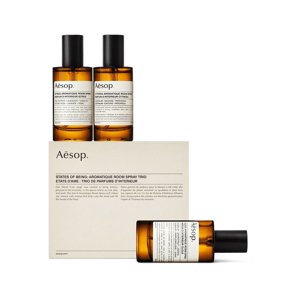 AESOP 存在之狀態: 芳香室內噴霧三重奏50ml*3 (伊斯特洛斯+俄勞斯+塞西拉)(國際航空版)★送禮推薦