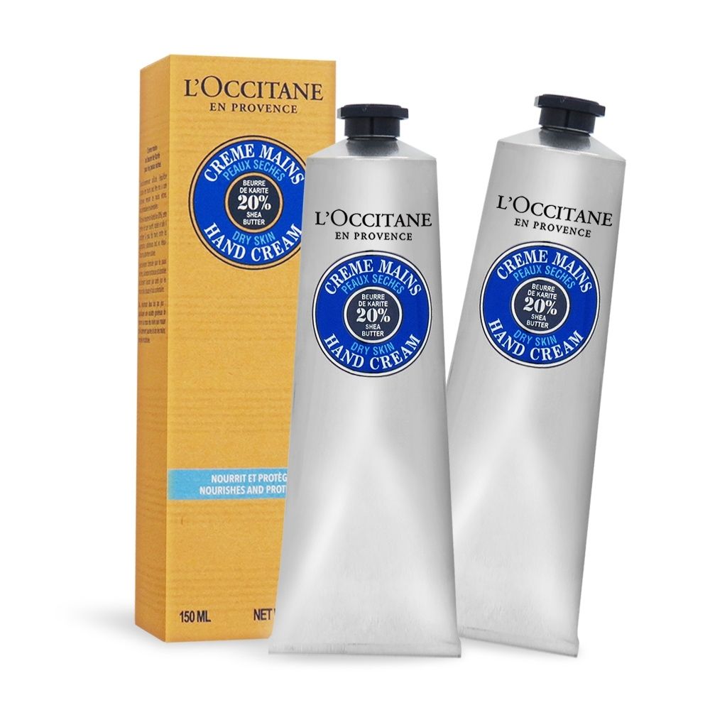 L'OCCITANE 歐舒丹 乳油木護手霜150ml X 2入組 新版 (國際航空版)