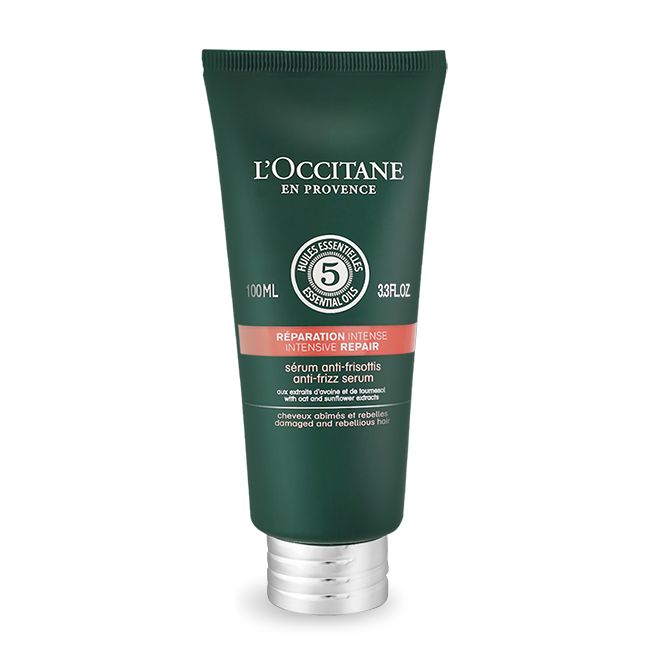 LOCCITANEEN PROVENCEHUILES ES5100ML RÉPARATION INTENSEINTENSIVE REPAIRsérum anti-frisottisanti-frizz serum       and  cheveux abimés  damaged and rebellious