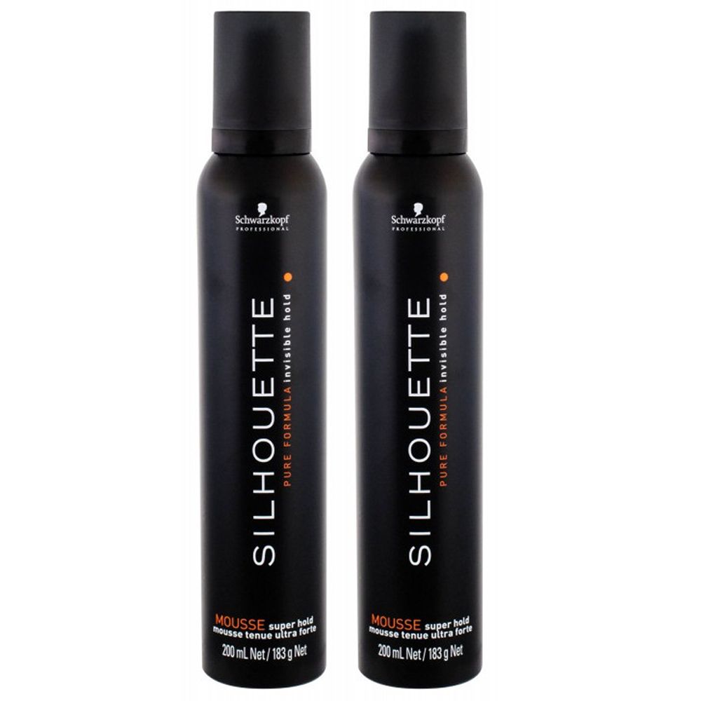 SCHWARZKOPF 施華蔻 黑珍珠塑型慕斯 200ml - 2入組
