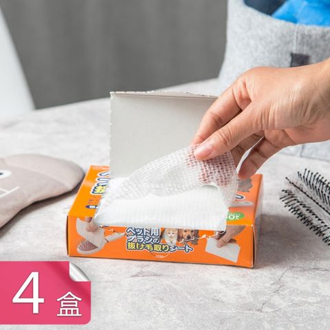 熊爸爸大廚 寵物毛髮梳一次性清潔片 (4盒/200片)