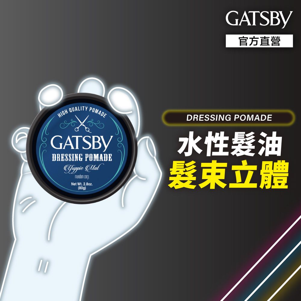 GATSBY 經典消光髮油80g