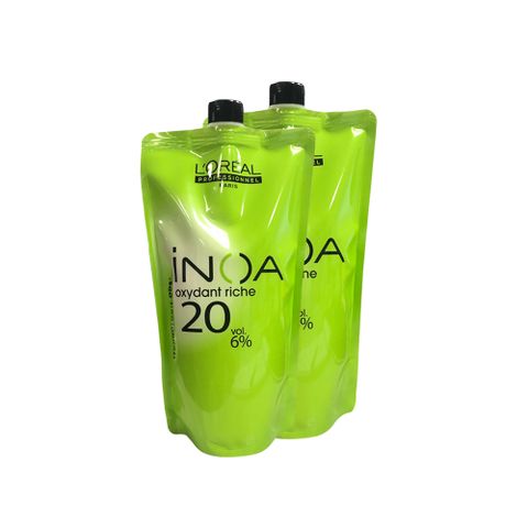 INOA 二代 伊諾雅 Loreal 萊雅 雙氧乳 1000ml 3% 6% 袋裝 上色水 雙氧水 染髮(任選1入)