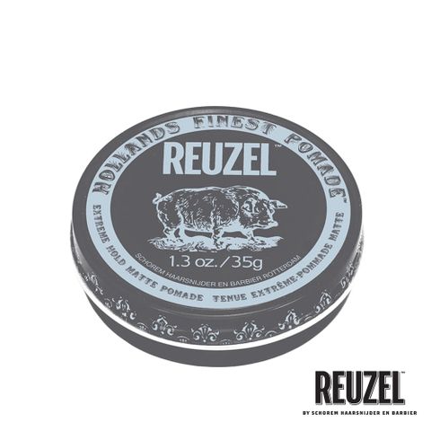 REUZEL Extreme Hold Matte Pomade 灰豬極強水泥級無光澤髮蠟 35g