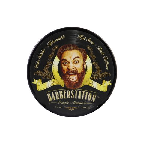 BARBERSTATION 巴博士 硬漢髮油(紅)120ml