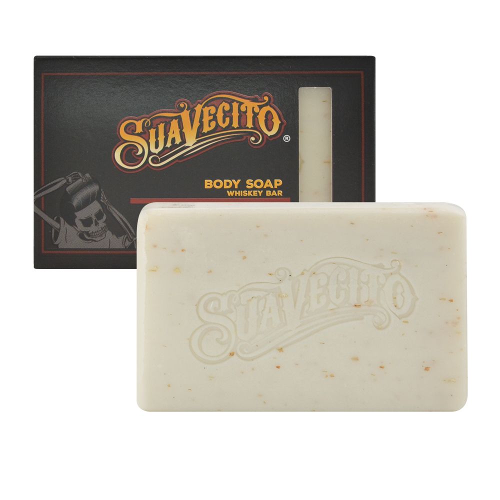 Suavecito 【美國】威士忌燕麥保濕沐浴皂 170g Whiskey Bar Body Soap