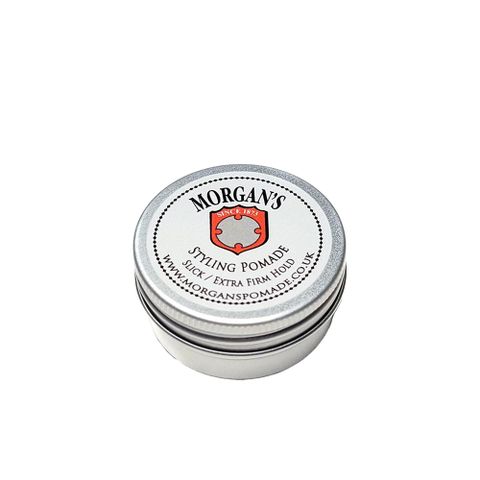 Morgans Pomade 霧面 超強力定型 水洗式髮油 銀標 15ml 油頭 造型 強力髮油 髮蠟 古龍水