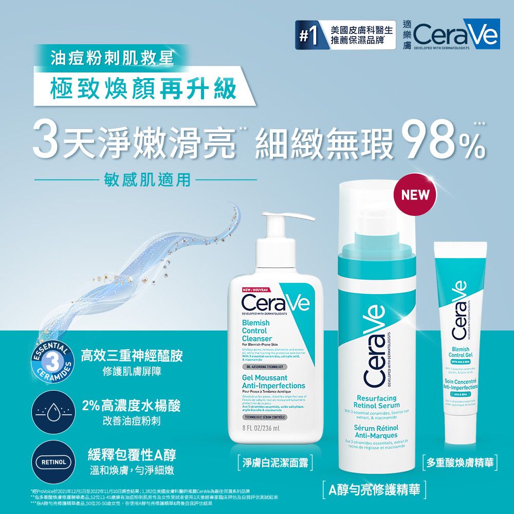 CeraVe 適樂膚 A醇勻亮修護精華 30ml