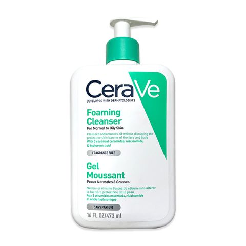 CeraVe 適樂膚 溫和泡沫潔膚露 473ml