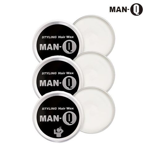 MAN-Q 【南紡購物中心】  光澤造型髮蠟x3入(60g/入)