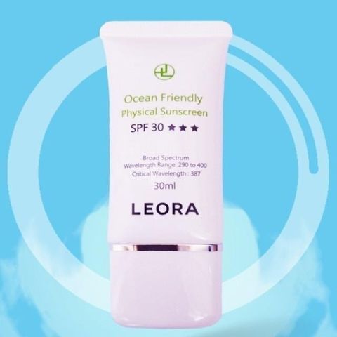 leora 黎歐那 LEORA 純物理友善海洋防曬乳 30ml