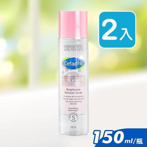 Cetaphil 舒特膚 【南紡購物中心】(贈適樂膚旅行組) BHR淨白煥新化妝水 150ml (2入)