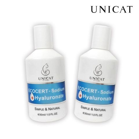 【UNICAT變臉貓】曬後急速保濕｜高純度玻尿酸原液30ml x2瓶