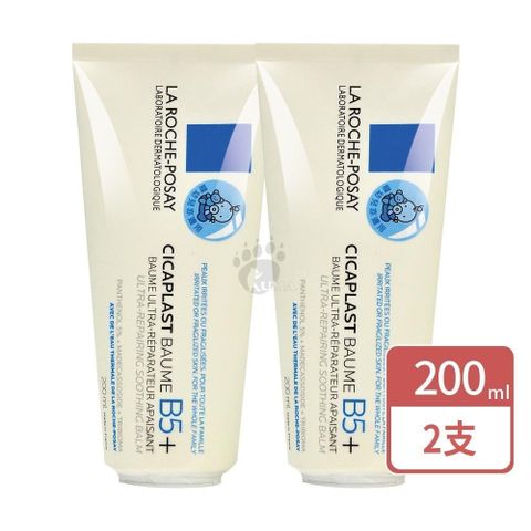 理膚寶水La Roche-Posay B5+全面修復霜 200ml x2入