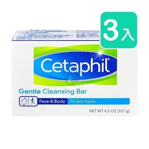 Cetaphil 舒特膚 【南紡購物中心】  溫和潔膚凝脂 127g (3入)