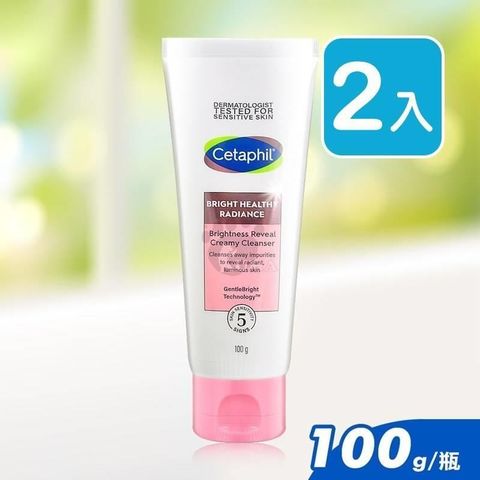 Cetaphil 舒特膚 BHR淨白無瑕潔面乳 100g (2入)