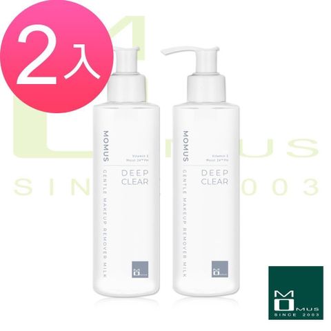 MOMUS 新簡約保養 極淨溫和卸妝乳  210ml ( 2入 )