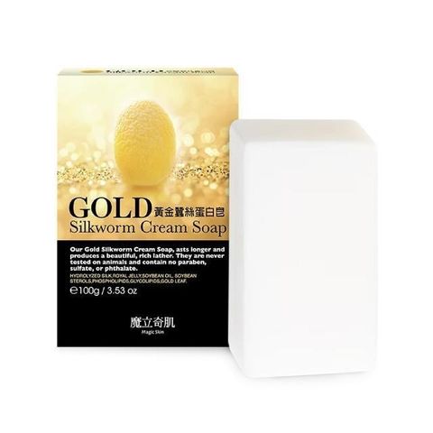 【南紡購物中心】 魔立奇肌-黃金蠶絲蛋白皂(100g)