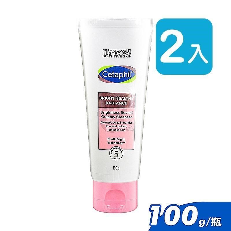 Cetaphil 舒特膚 BHR淨白無瑕潔面乳 100g (2入組)