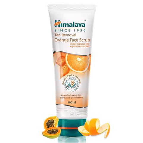 Himalaya 喜馬拉雅 柑橘燕麥亮白磨砂膏100ml