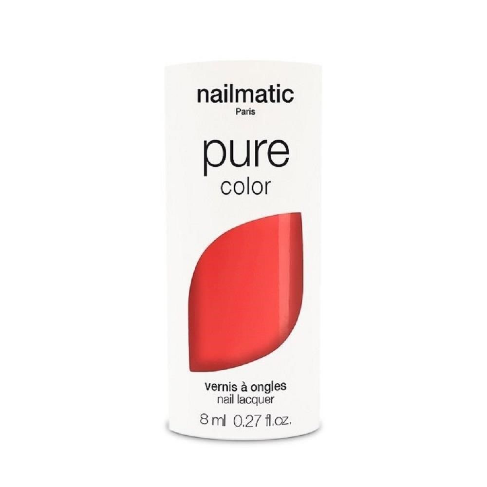 Nailmatic 【南紡購物中心】  純色生物基經典指甲油-SORIA-珊瑚橘紅