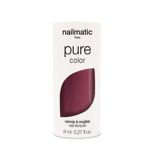 Nailmatic 【南紡購物中心】  純色生物基經典指甲油-MISHA-茄子棕